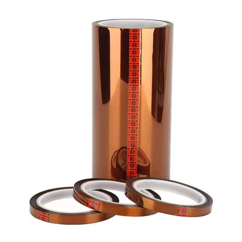 3m7413D金手指聚酯亚胺PI绝缘胶带茶色耐高温 防静电 整支散料