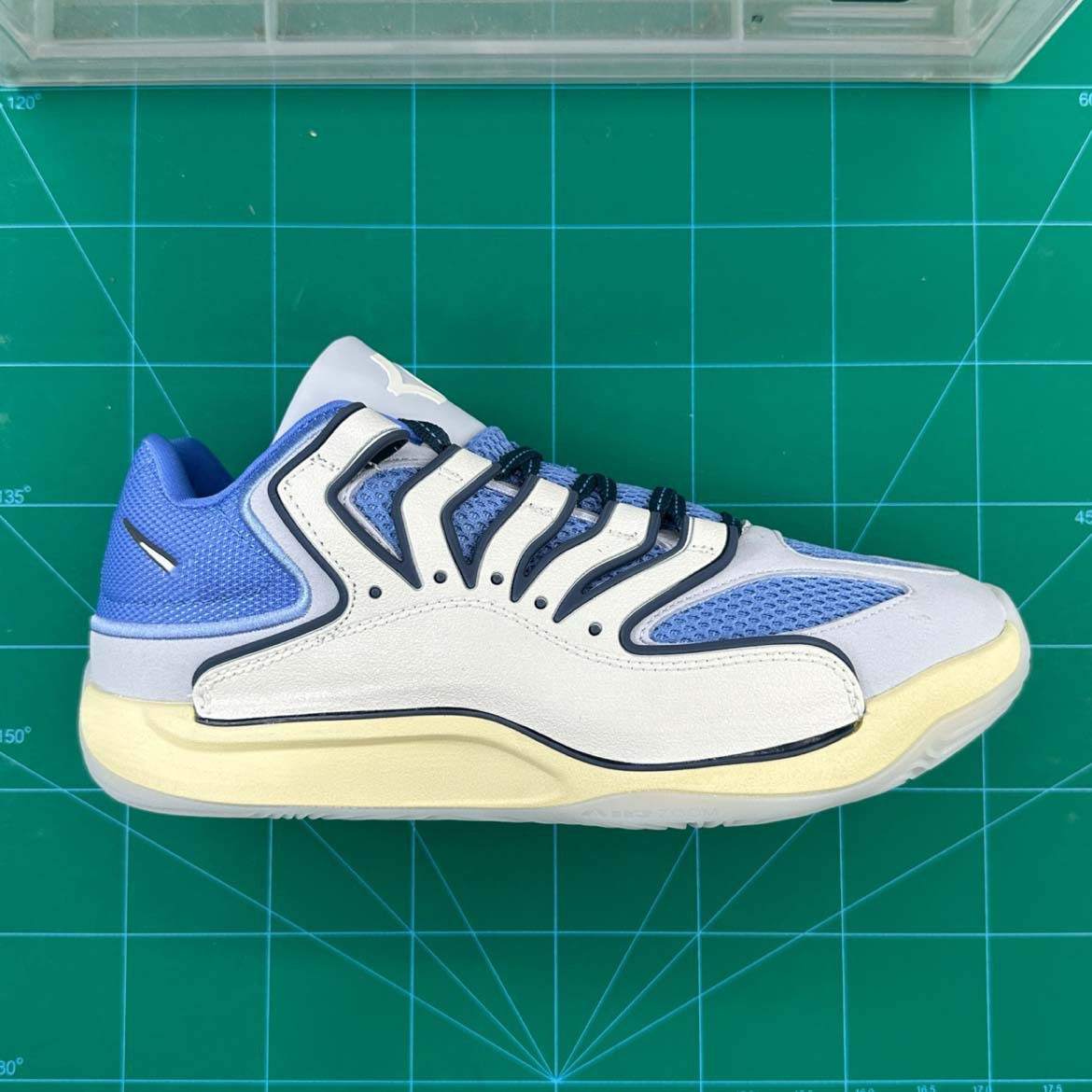 Zapatillas de Baloncesto KD18 de Cuero y Caucho Antideslizante Amortiguador para Suelo y Césped image 11