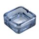 Light Luxury Living Room Household Square Ashtray Dust-proof Glass Ashtray Personalized Office Ashtray Hotel Commercial