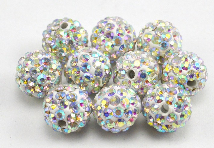 阿里数据包导入_4mm直孔钻球满钻ab软陶泥香巴拉珠子双孔手