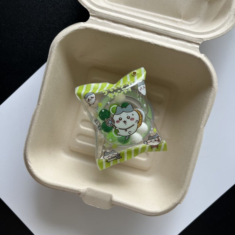 Ji Yi Ka Wa Little Furry Ball Candy Bag 3D Magnetic Stand Airbag Foldable Phone Case Universal Cartoon Dopamine