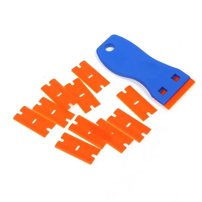 Glue Removal Scraper Car Film Tool Glass Tile Beauty Seam Cleaning Floor Multi-Functional Decontamination Scraper