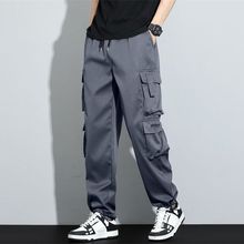2024新款工装裤秋季宽松百搭大码潮流耐磨工作裤直筒休闲裤子男