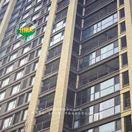 许昌连廊防护栏杆 阳台铁艺空调栏杆 走廊防坠防护栏图片