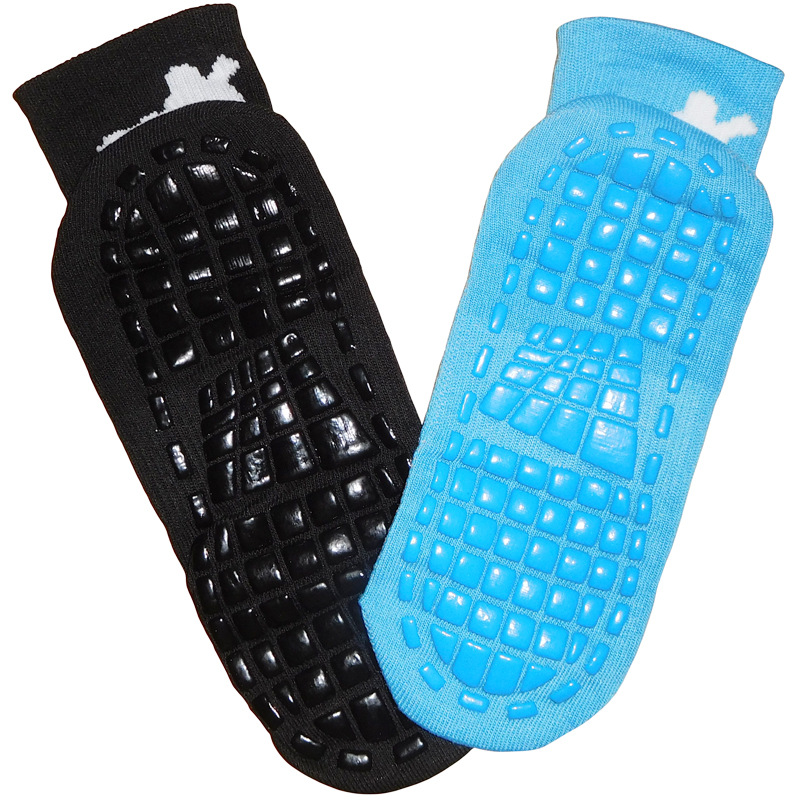 Yoga floor non-slip socks silicone amusement park Center sports socks men and women trampoline socks adult play playground socks
