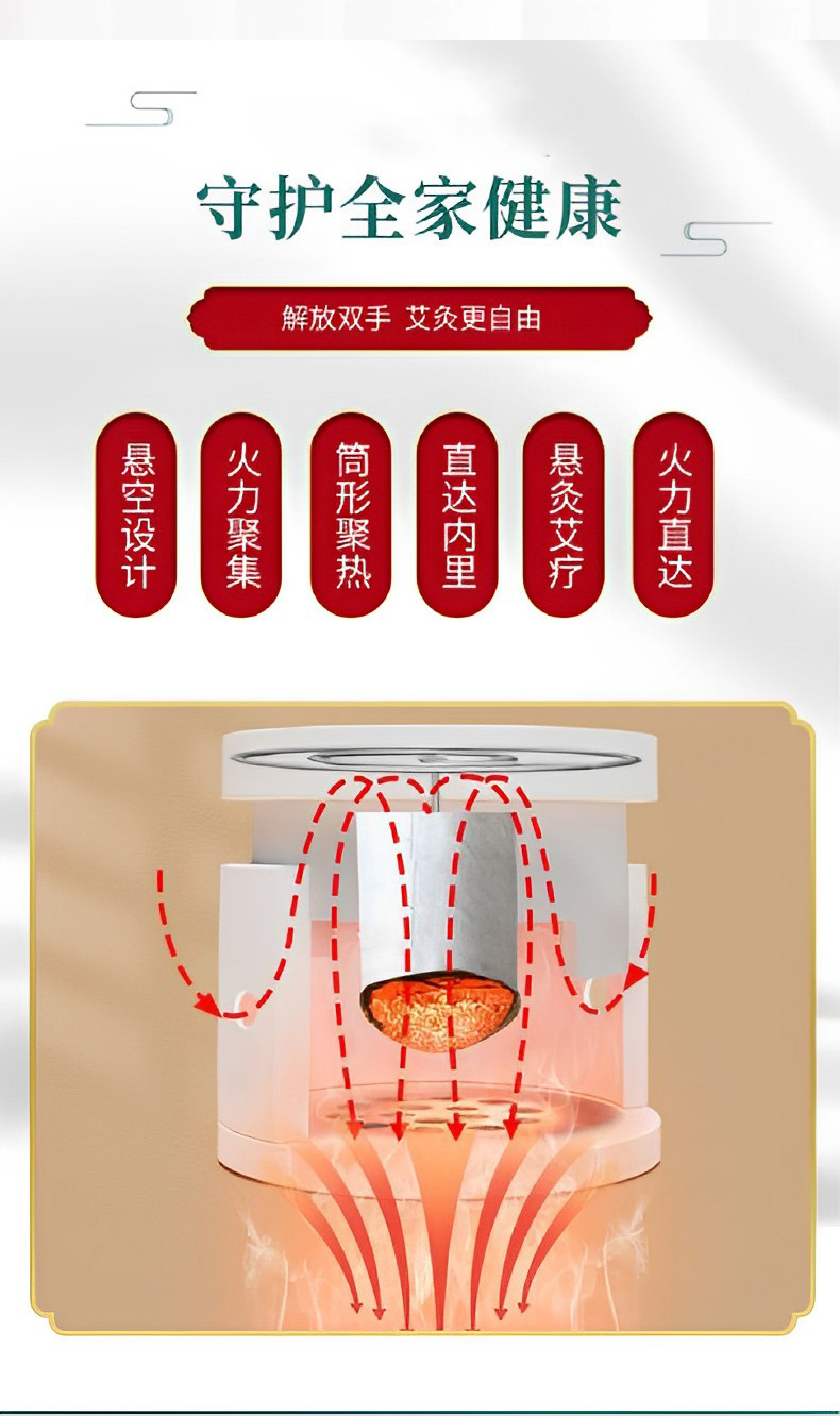 小悬灸随身灸伏湿罐家用艾灸盒艾柱灸悬灸微烟艾柱贴艾灸悬灸筒-阿里巴巴