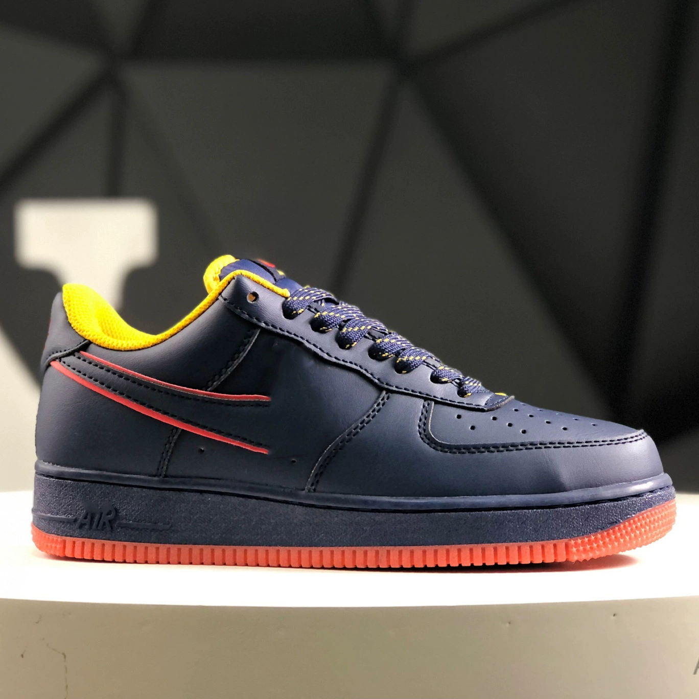 Nike Air Force 1, кроссовки на платформе, высокая универсальная скейтбордная обувь для отдыха, обувь