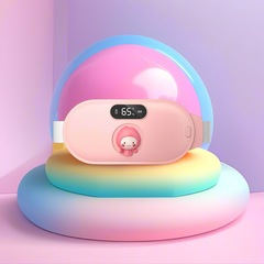 暖かい宮のベルトの大きいおばさんの神器の月経はマッサージの振動を温めて腰をかばって宮の寒さの痛みを緩和します。