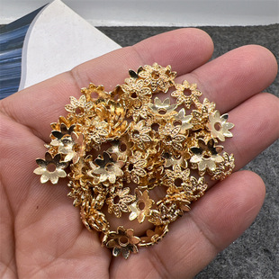 DIY���������l���л����18K��ɫ�o�φ��⻨ñ��Ƭ���b�o�ϸ�Ƭ