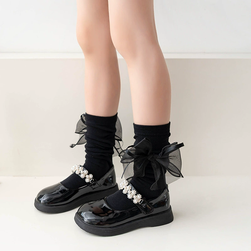 Children's colored thin knee socks for elementary school students, wholesale, autumn