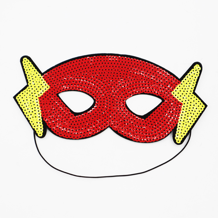 Máscara transfronteriza para niños de Halloween Marvel Máscara de anime Spider-Man Máscara de ojos de Superman Máscara de ojos para niños al por mayor