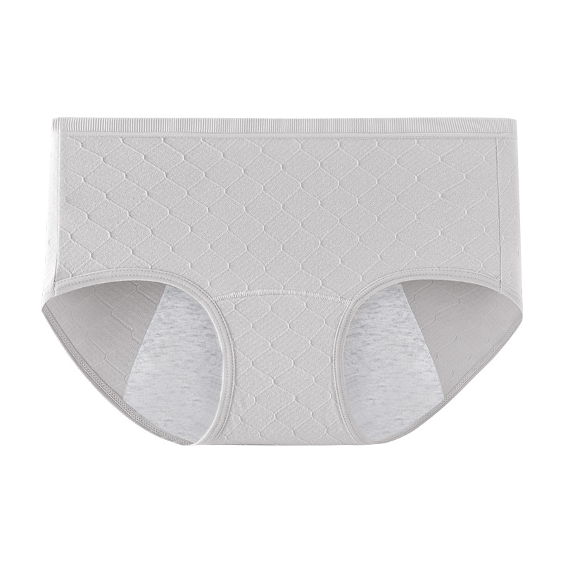 Ropa interior fisiológica de algodón puro para mujer entrepierna alargada 7A algodón antibacteriano período menstrual a prueba de fugas período período período período período tía pantalones de seguridad nuevo