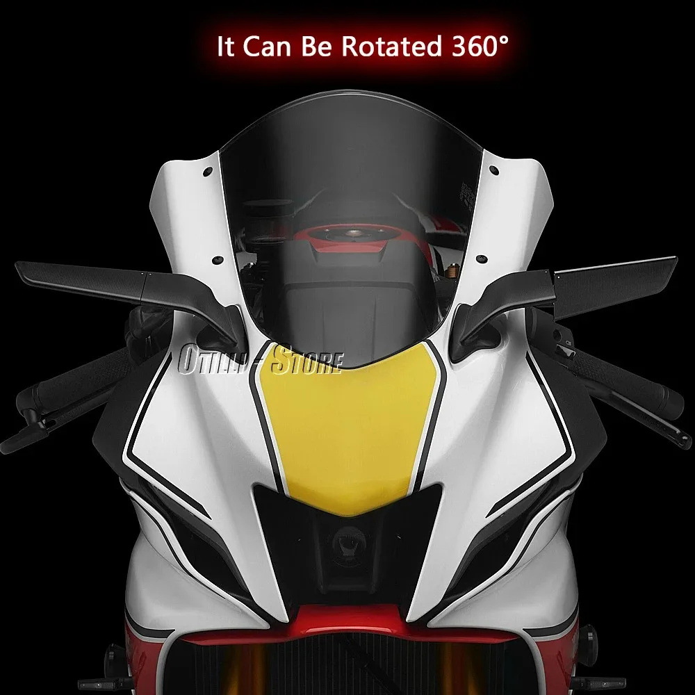 Yamaha Yzf R6 R7 Fixed Wing Rearview Mirror Motorcycle Accessories Modified Parts Cross-Border Exclusive in Stock