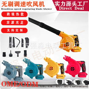 Cross-Border Hot Model Customized Lithium Electric Hair Dryer Electric Leaf Blower Multi-Functional Blowing and Suction Dual-Purpose Hair Dryer Snow Blower