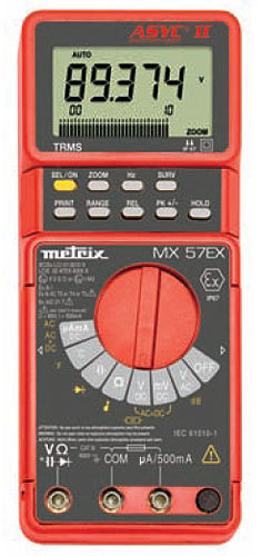 AEMC MX57EX TRMS  本质安全型数字万用表