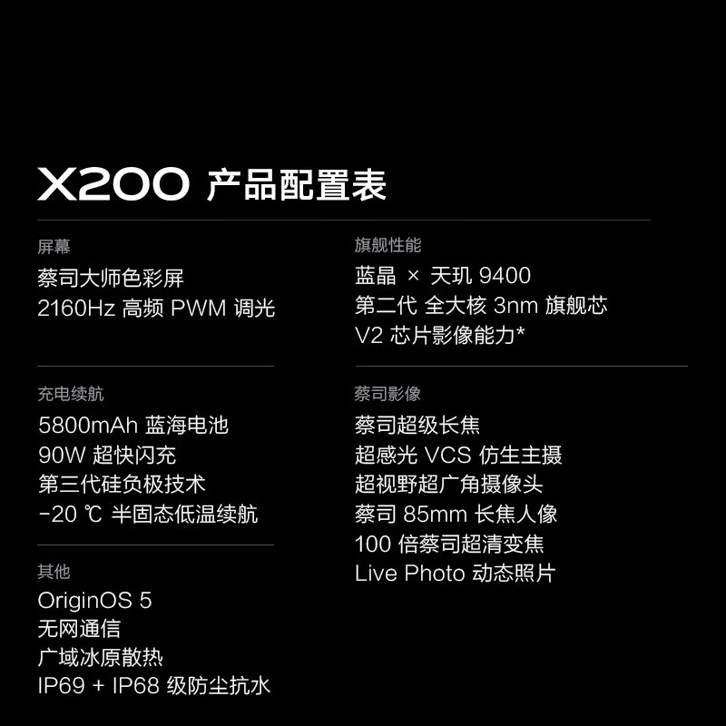 Смартфон vivo, аккумулятор для студентов, x200, x200, поддержка всех сетевых стандартов связи, 5G, большой аккумулятор