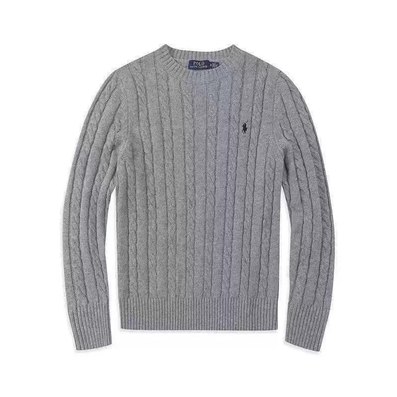 Sweater crew neck gray black label