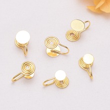 ��ɫ18k��������P���A����8mmƽ���NƬdiy�ֹ�����A������l