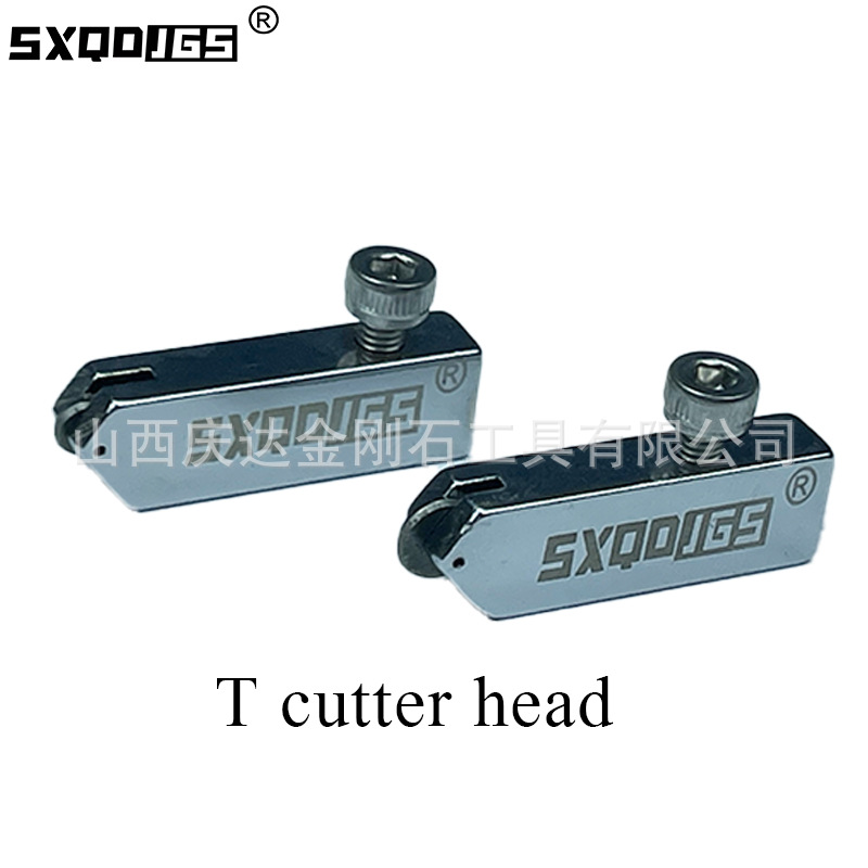 大刀轮推刀刀头T型玻璃瓷砖推玻璃刀切割刀配件切割器高效切割