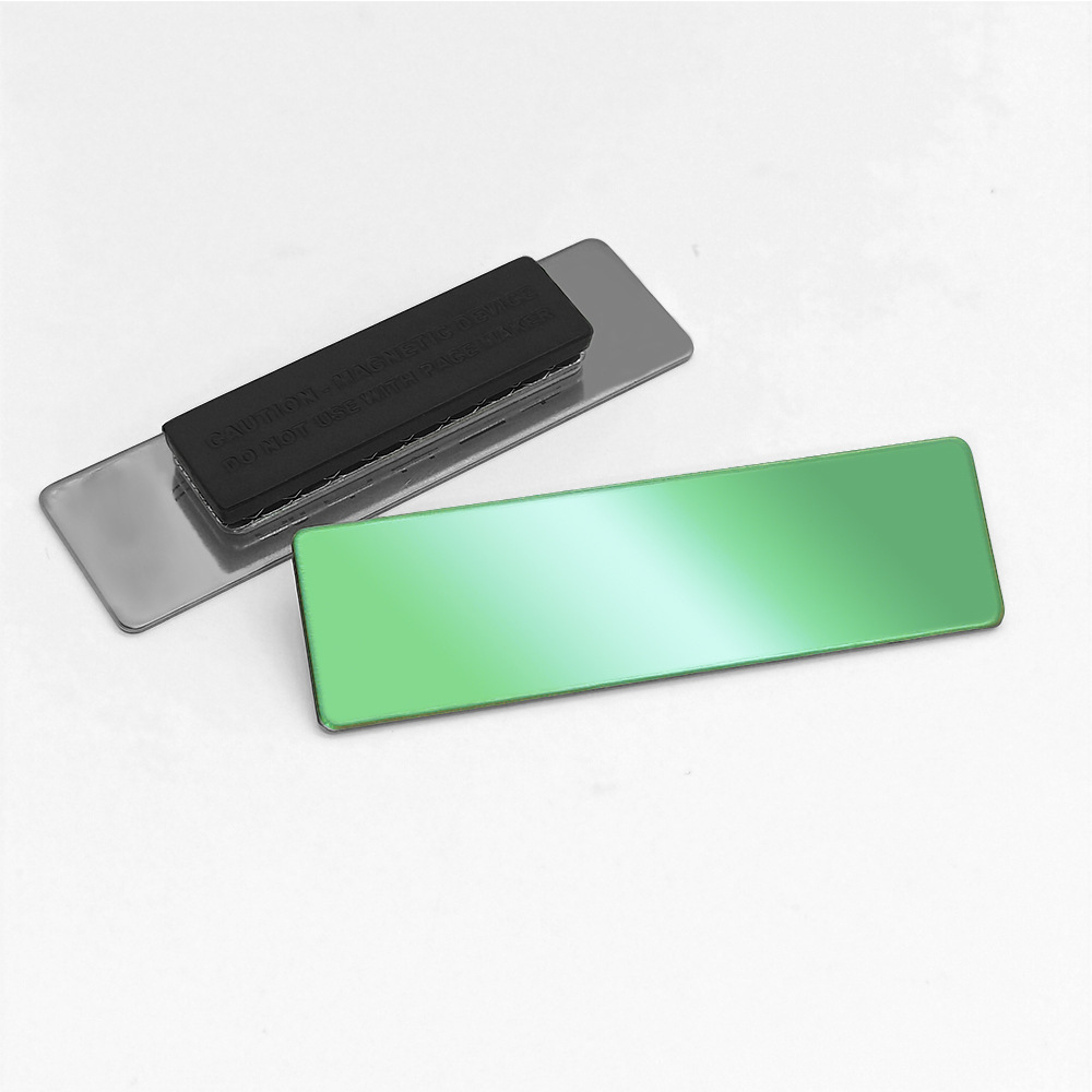 Зеленый, зеркальный эффект