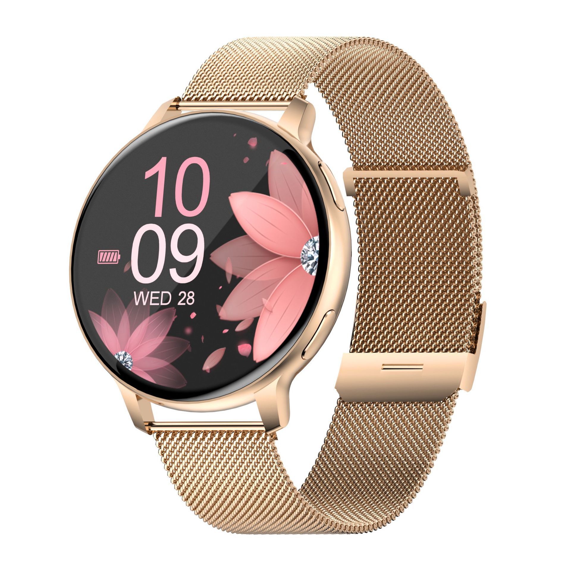 Smartwatch Fir Dammen Mat Bluetooth Uruff An Fitness Tracker_voghion.com