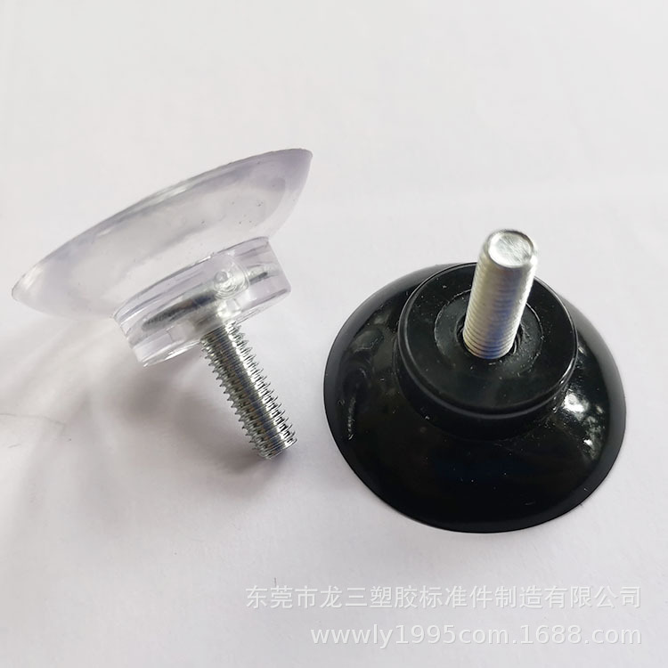 Longsan Plastic Factory Supplies M5*14+32Mm Vacuum Suction Cups with Screw Rods, No-Drill, Traceless Screw Suction Cups