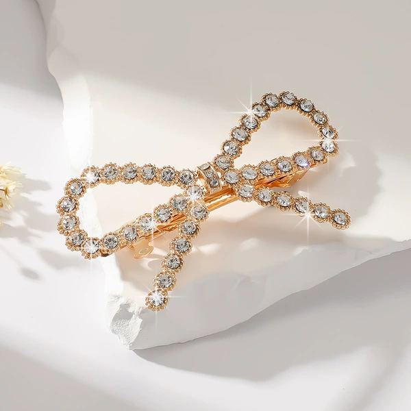 Rhinestone golden color