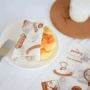 定制一次性面包汉堡包装纸