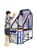 Игровое оборудование для крытых аркад с подсчетом очков, роскошная кастомная баскетбольная машина с монетоприемником.