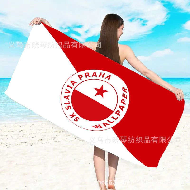 Big beach quick dry bath towel for traveling