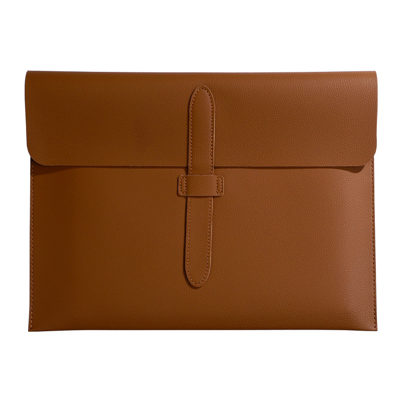 Carpeta de Cuero, Bolsa para Documentos A4, Bolsa de Almacenamiento para Negocios, Bolsa para Información, Maletín, Bolsa para Información de Exámenes, Personalización Empresarial