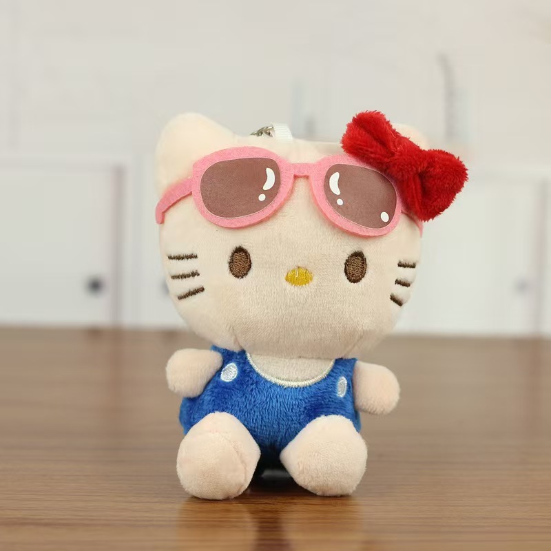 ネットレッドかわいい萌えkt猫ストラップぬいぐるみ人形|undefined