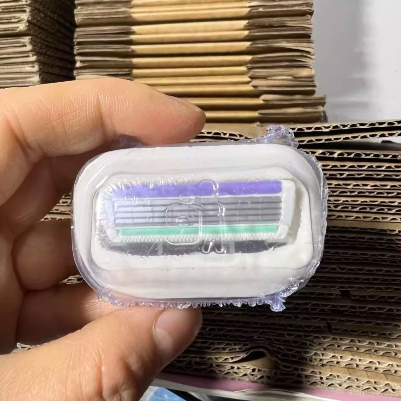 Comfortable Sofu reemplazo de jabón de barrera de afeitar debajo de la cabeza de reemplazo de la depilación sensible simple a granel original cabeza de afeitar