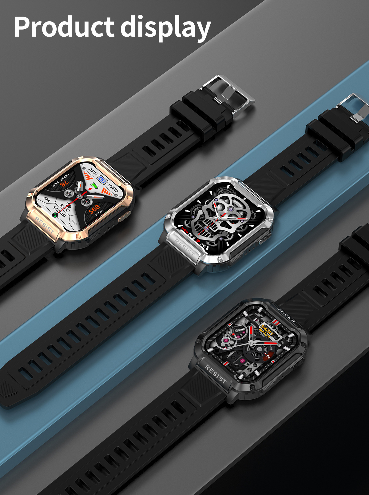 NK36 Smart Watch orologio da polso da uomo da 1,83 pollici chiamata Bluetooth_voghion.com