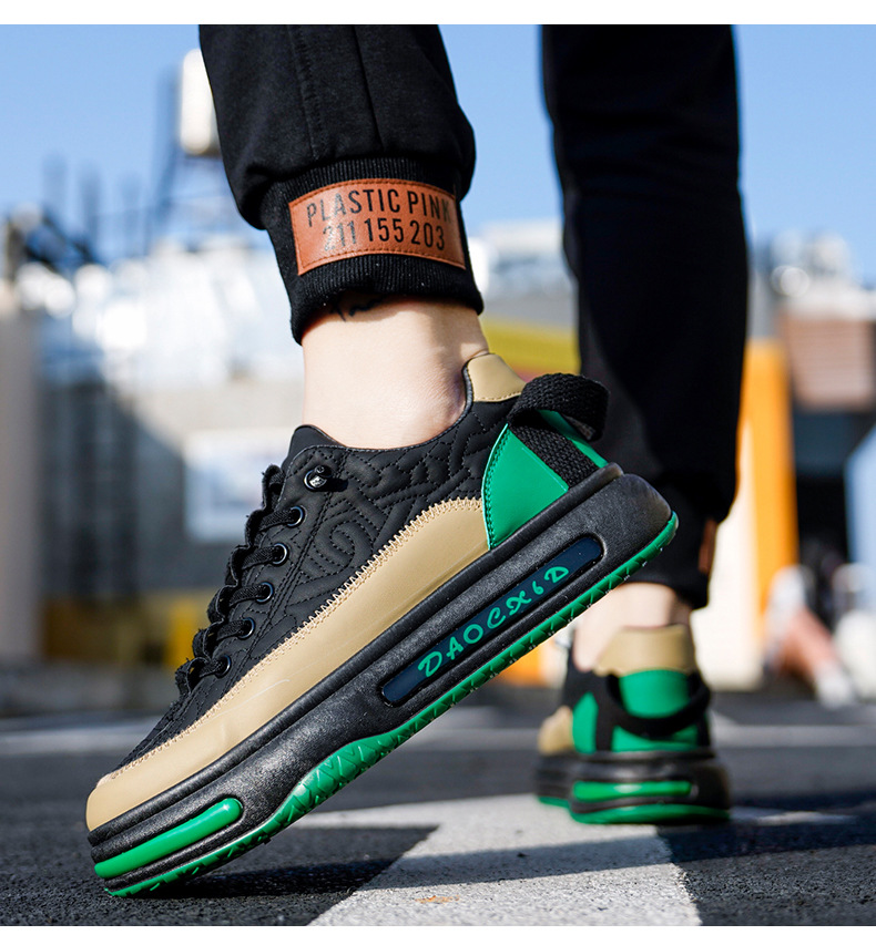 Scarpe casual da uomo Scarpe sportive Sneakers Tessuto sintetico Calzature leggere e versatili_voghion.com