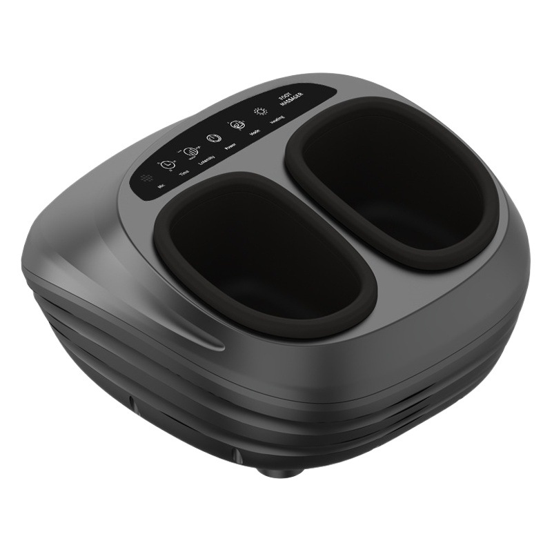 Máquina de masaje de pies transfronteriza, masajeador de pies completamente envuelto, masajeador de pies eléctrico doméstico con airbag, amasamiento, compresa caliente y función de calor.