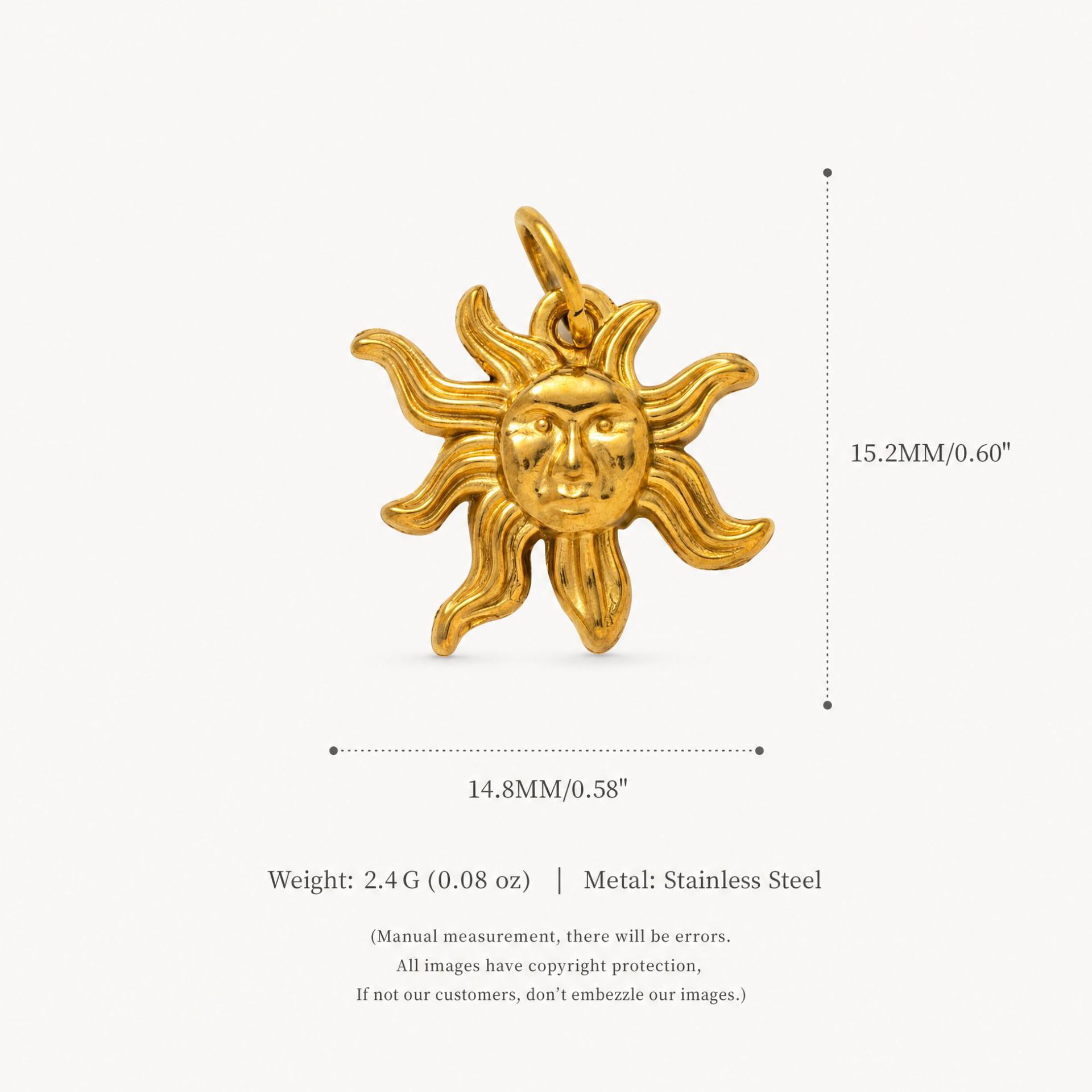 Pendentif soleil
