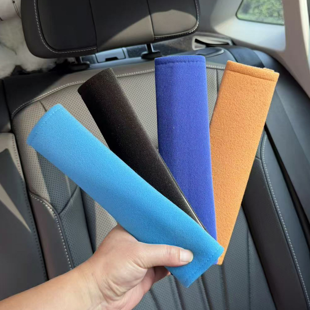Protector de Hombro para Cinturón de Seguridad de Terciopelo Suave para Automóvil image 3