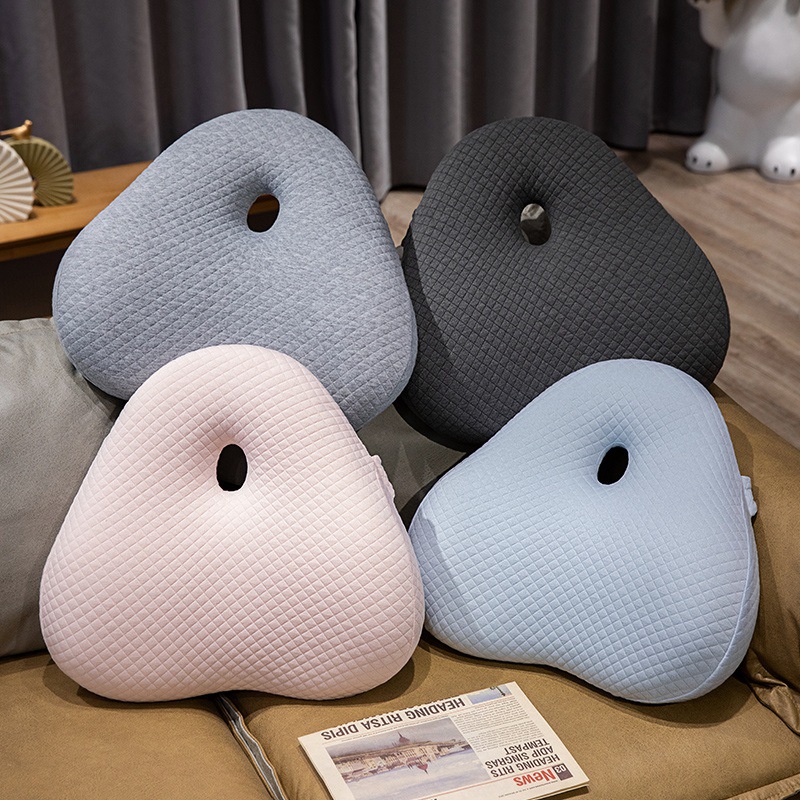 Memory Foam Waist Back Office Long Back Cushion Waist Pillow Pregnant Women Waist Pillow Car Cushion Sofa Simple Backrest
