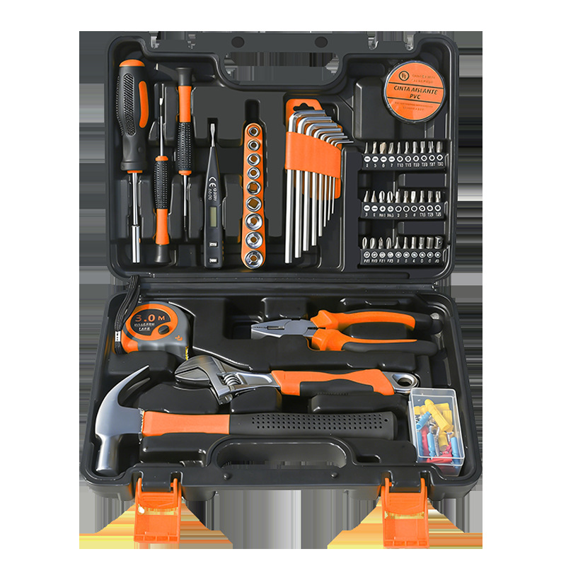 Fábrica directa de herramientas de hardware conjunto completo conjunto de herramientas combinadas carpintería eléctrica plomería herramientas de mantenimiento