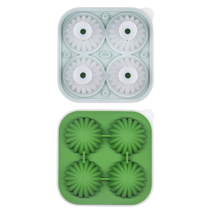 Molde de Silicona para Hielo de Cactus de Congelado Rápido para Café y Té con Leche image 7