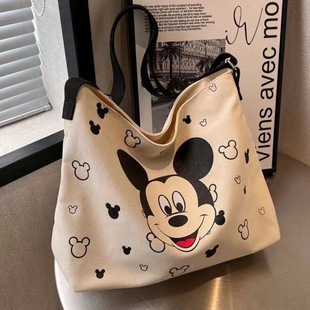 Brand summer Japanese shopping bag, capacious cartoon phone bag one shoulder