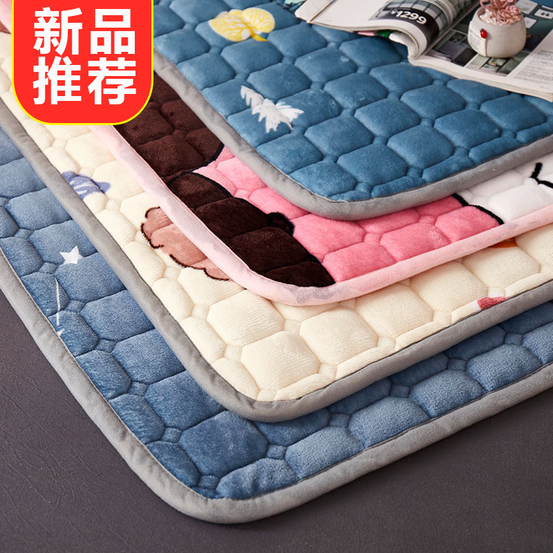 Falai velvet mattress student dormitory mattress padded single double mattress washable machine washable [a wholesale price]]