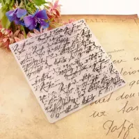 Трафарет для прессования, пластиковая текстура цветка 15×15 см, инструмент для DIY бумаги