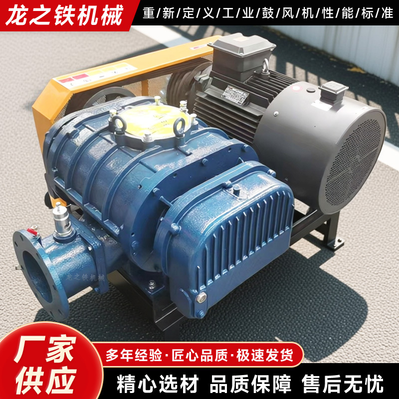 电镀槽搅拌罗茨风机SR125 搅拌均匀 提升镀层品质 山东章丘鼓风机