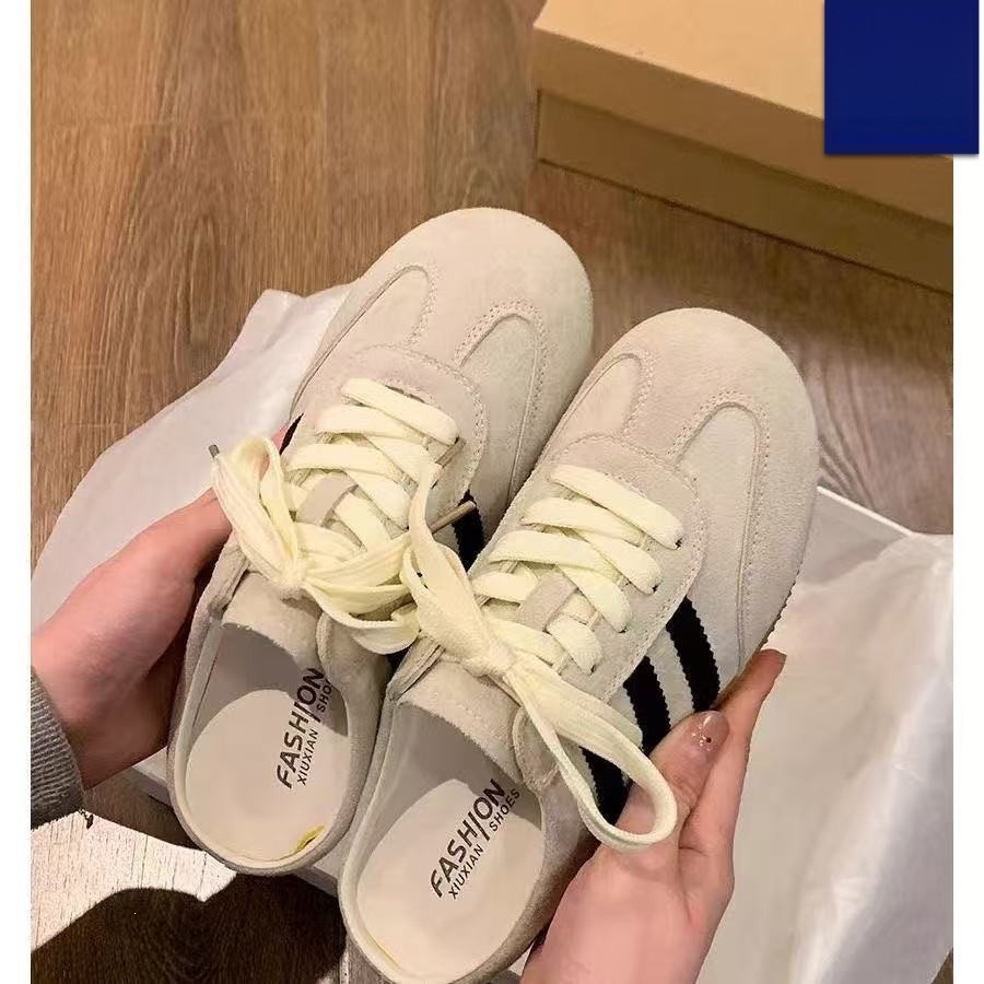 Pink Closed-Toe For Women, Outdoor Wear, Internet Celebrity Hot Fashion, Casual Lace-Up German Training Shoes,_vogvips.com