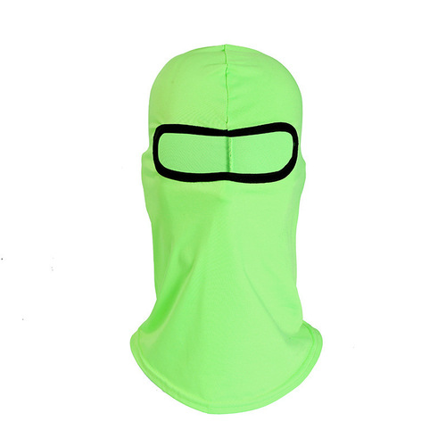 Manufacturer wholesale solid color breathable helmet cover anti-cold warm bicycle motorcycle riding scarf warming face mask