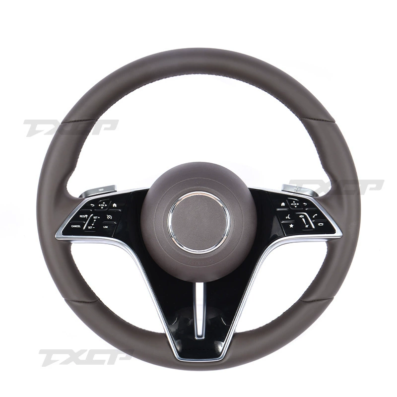 Suitable for Mercedes-Benz E-Class S-Class Maybach full leather assembly car modified steering wheel steering wheel assembly