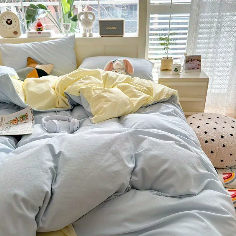 Duvet Cover Bedding Set, Thickened Microfiber, Kids 3–4 pcs, Multiple Sizes (1.2–2.2 m)