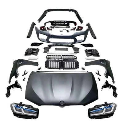 Headlights, Taillights, Hood, Rear Bumper, Big Surrounded